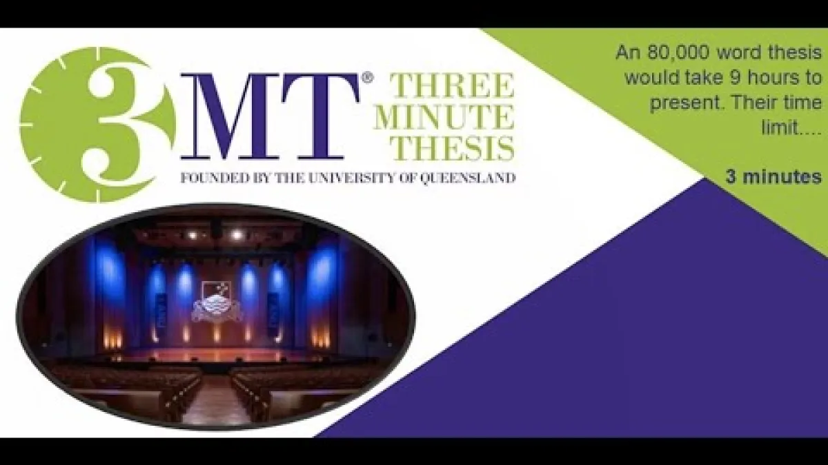 Preview image for the video "#ANU3MT 3 MINUTE THESIS COMPETITION FINAL 2022".