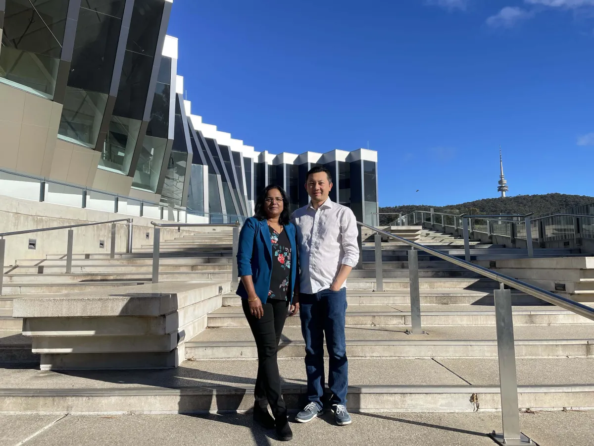 Dr Thirumala-Devi Kanneganti and Professor Si Ming Man