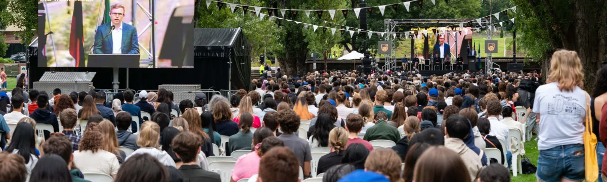 Commencement Address at ANU