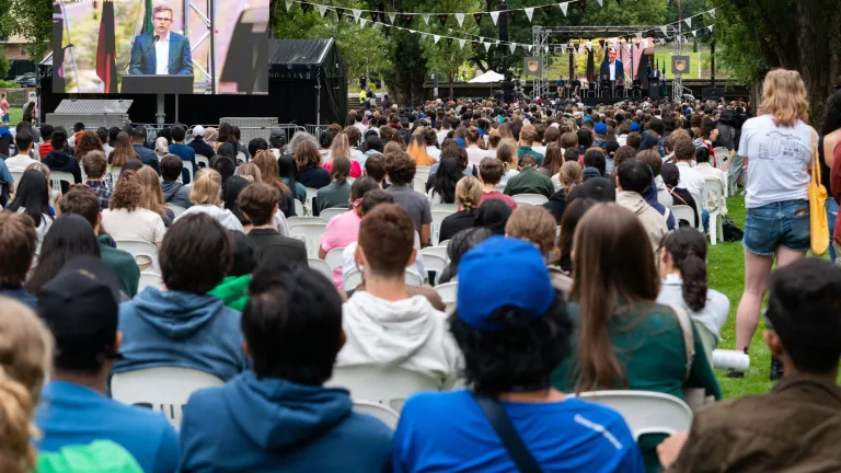 Commencement Address at ANU