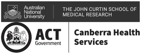 JCSMR and ACT Canberra Health Services logo