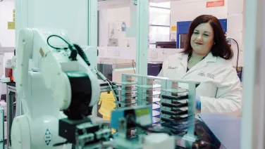 Dr Amee George at The ANU Centre for Therapeutic Discovery