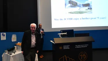 Peter Doherty JCSMR 75 anniversary