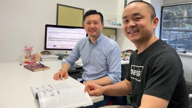 Prof Si Ming Man and Dr Cheng Shen - JCSMR