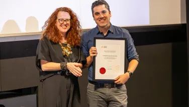 Riccardo Natoli Genevieve Bell VC-Awards-Ceremony-2023-2024